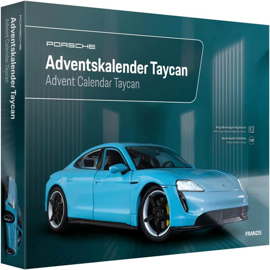Porsche Taycan Advent Calendar 1:24