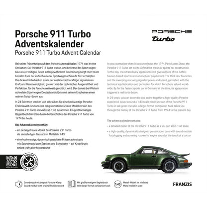 Porsche 911 Turbo Advent Calendar 1:43